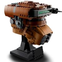 2025 new princess Leia Boushh 672 particle Bounty Hunter helmet star building block decoration Christmas gift set