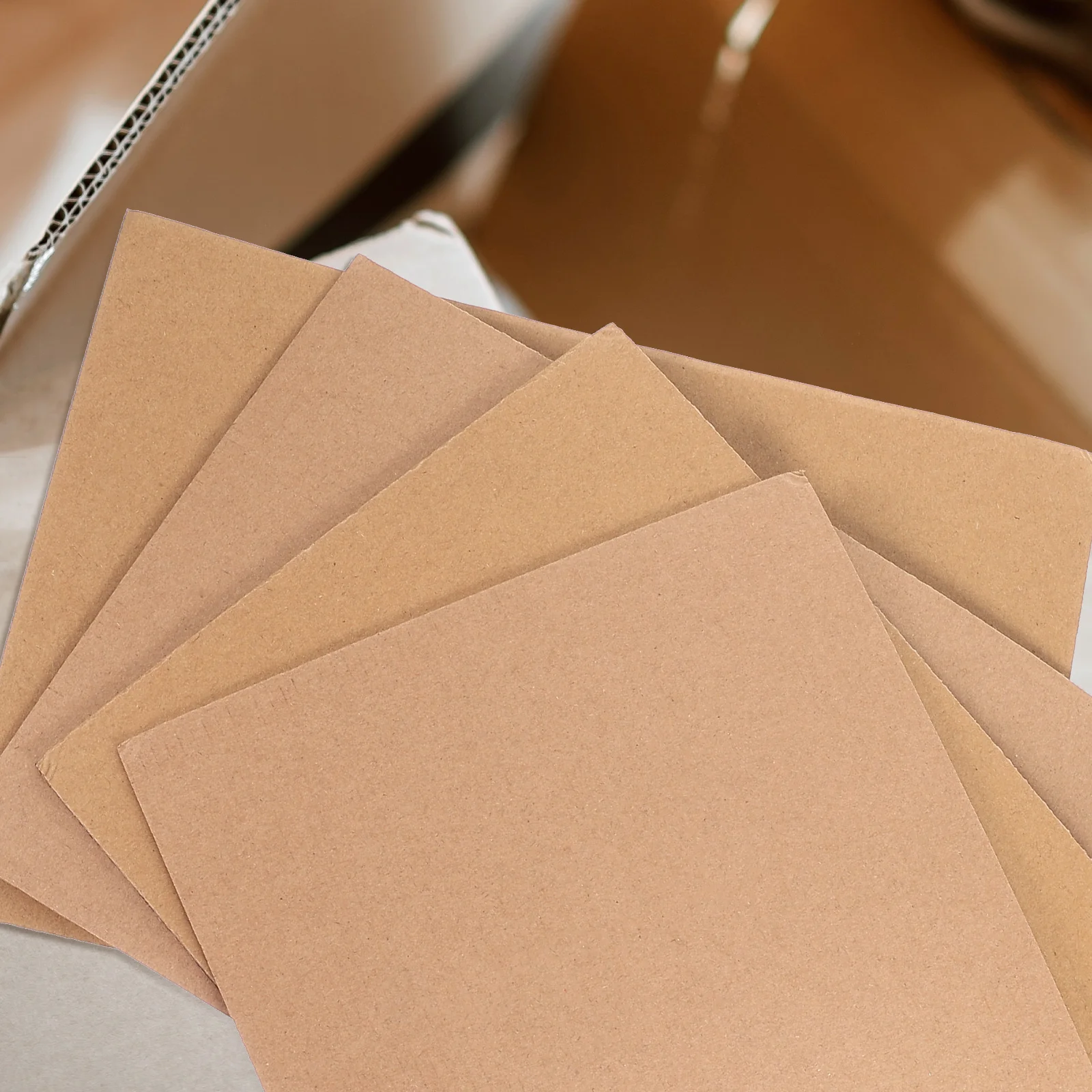 Corrugated Cardboard Express Packaging Paper Industrial A4 Size 10 Sheets Packing Boxes for Dishes Delivery Storage