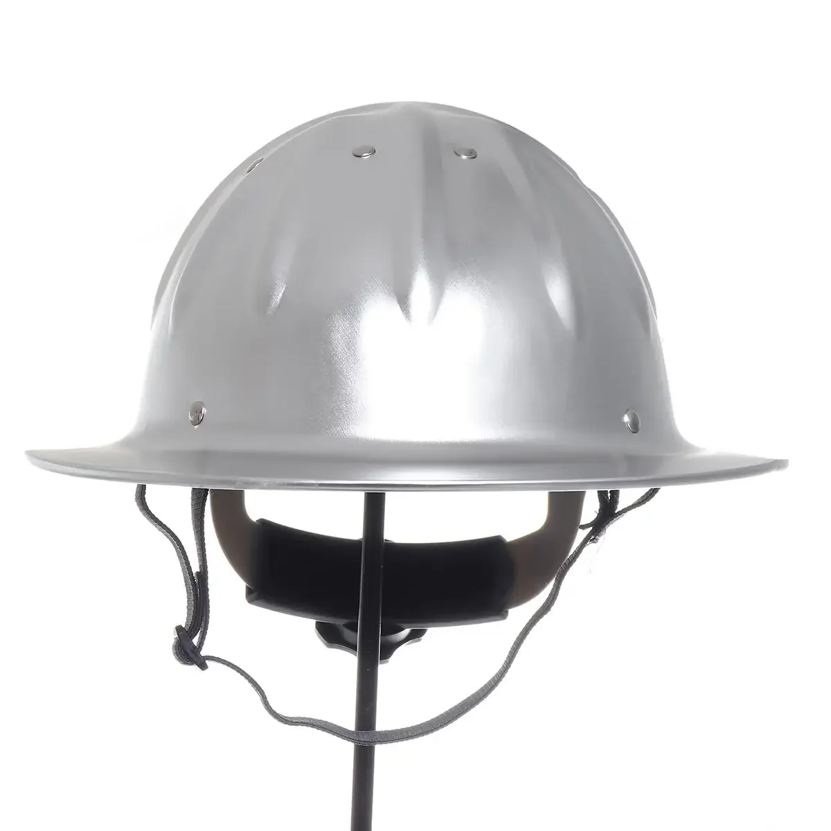 Full Brim Construction Hard Hat Safety Helmet Protection Lightweight Aluminum