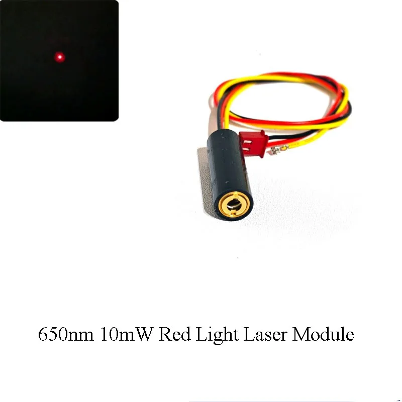 工業用-650nm-10mw-レッドドットレーザーモジュール-10×30mm-レーザーヘッド-ttl-変調信号付き-赤色位置決めレーザーモジュール