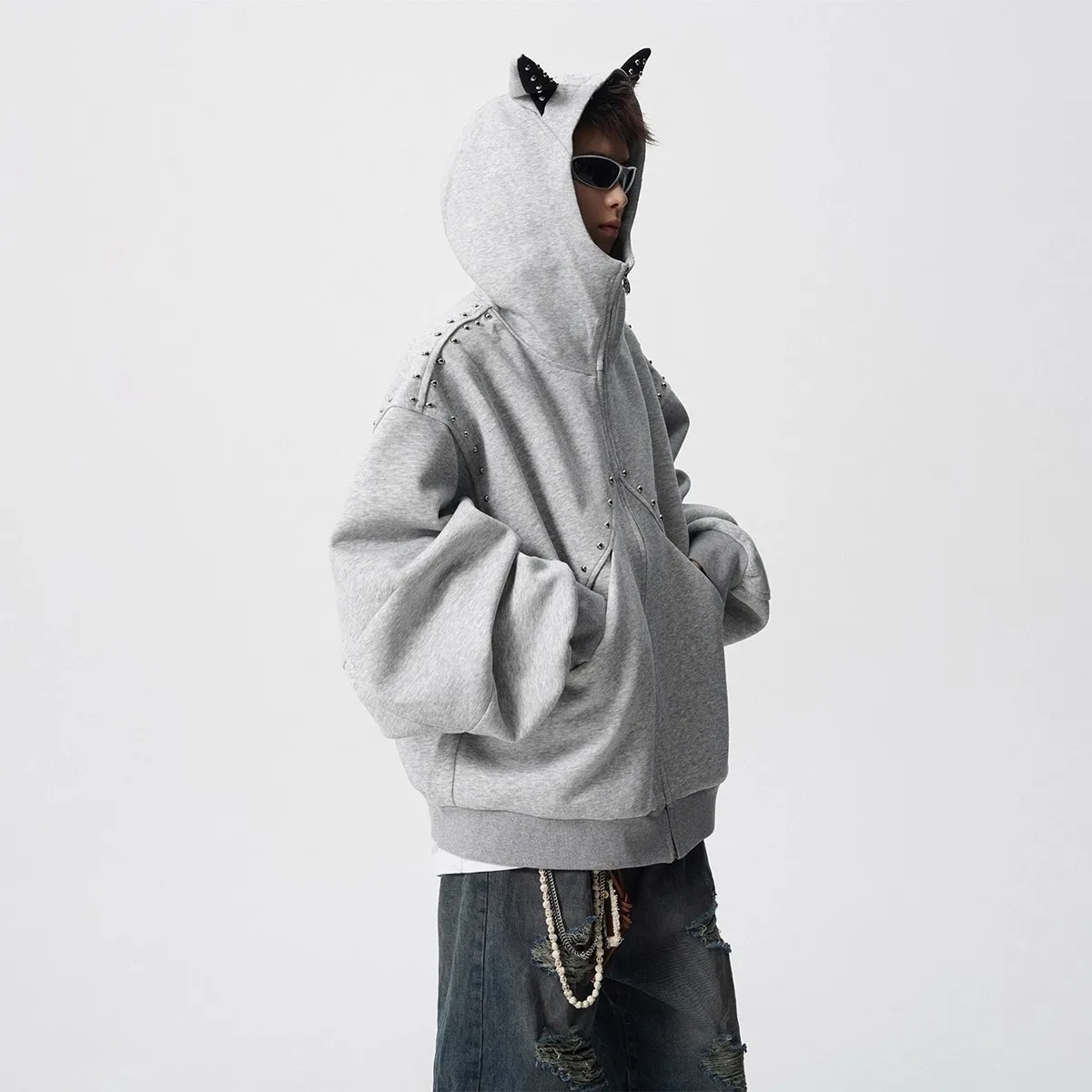 

Autumn Winter Large Size 300 Pou Japanese Sle Personalized Doberman Sweatirt Men Spring Summer American Sle Hoodie R...
