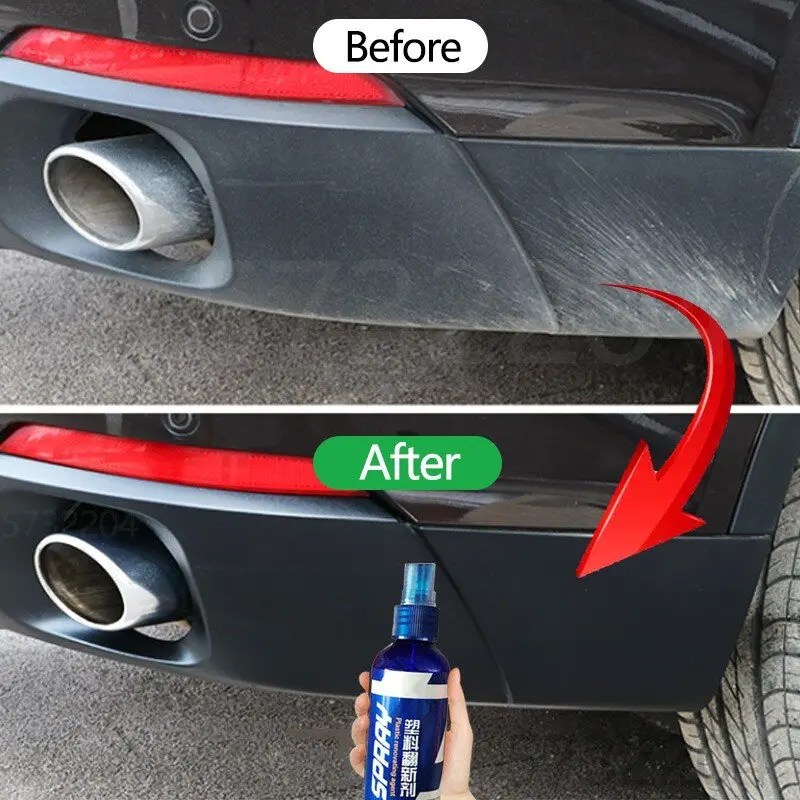 Car Plastic Restorer Back To Black Gloss Car Cleaning Products Auto Polish And Repair Coating Renovator For Car Detailing