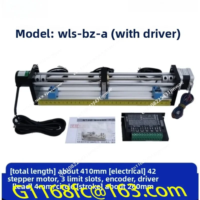 Three Axis Slide Table Module PLC Learning Cross Two Axis Gantry Stepper Motor Screw Slide Table Set Part