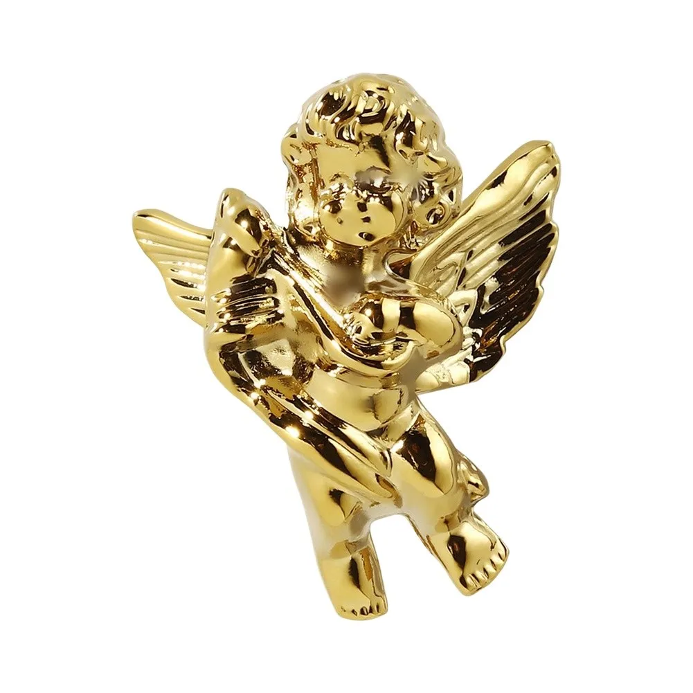 Stylish Brass Door Pull for Cabinets 6 4.8 4cm Silver for gold Finish Drawer Handle Kitchen Bathroom Wardrobe Hardware