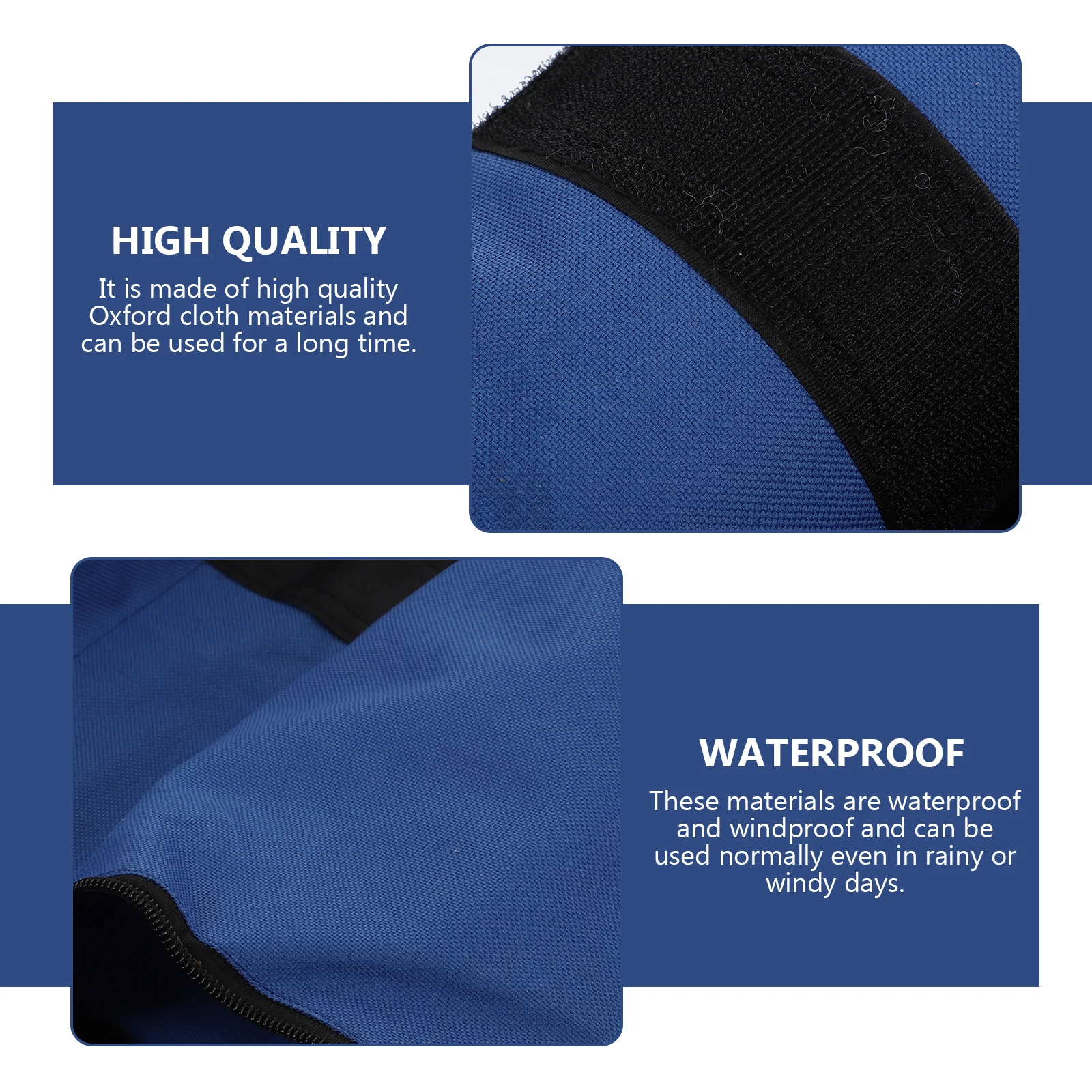 

2pcs 600D Oxford Cloth Waterproof Windproof for Tent Canopy Weights Fixation Outdoors Camping Marquee Sunshade