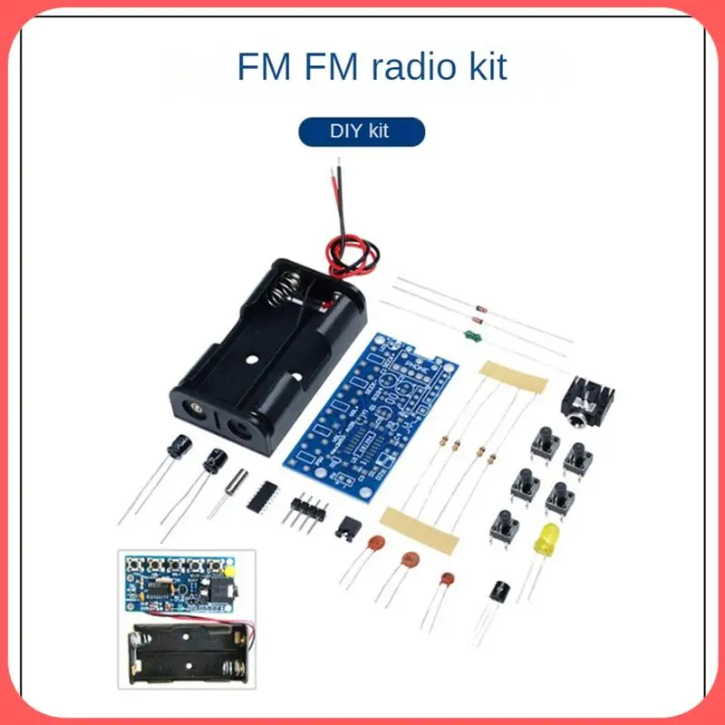 X12A-RDA5807 لتقوم بها بنفسك مجموعات إلكترونية ستيريو لاسلكي راديو FM وحدة الاستقبال PCB 76Mhz-108Mhz تيار مستمر 1.8 فولت-3.6 فولت سهلة التركيب