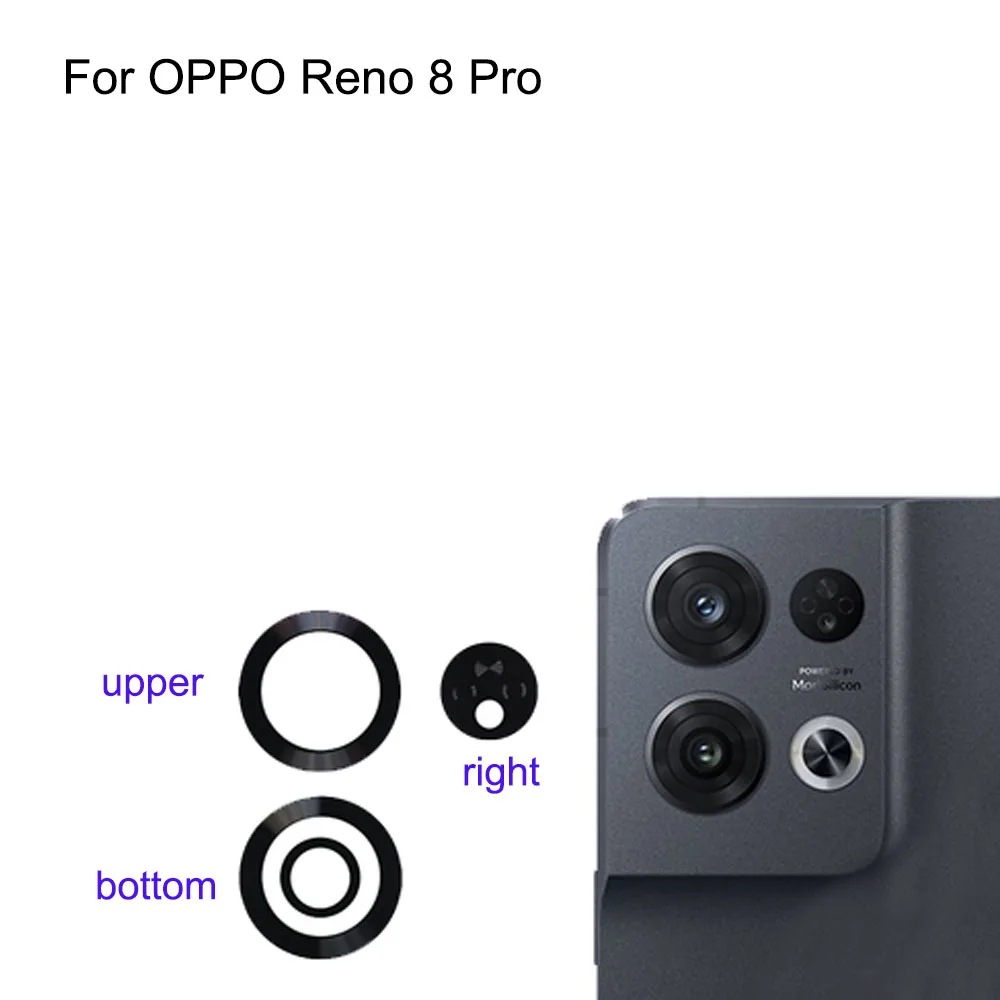 

Tested New For OPPO Reno 8 Pro Rear Back Camera Glass Lens For OPPO Reno8 Pro Repair Spare Parts Replacement