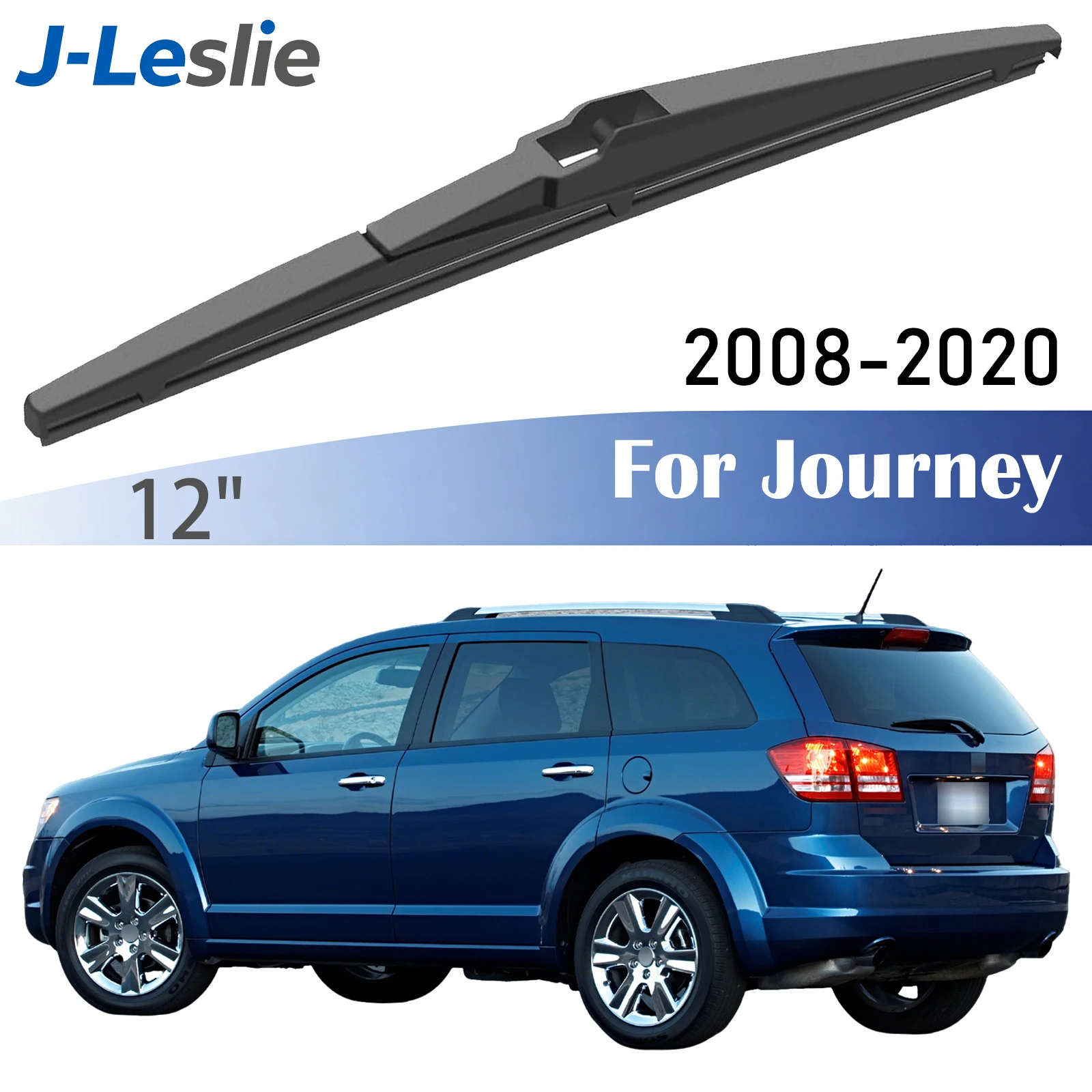 12-Zoll-Heckwischerblatt für Dodge Journey 2008-2020 Windschutzscheibenwischer Fensterreinigungsbürsten Autozubehör scheibenwischer Hinten Heckwischerarm