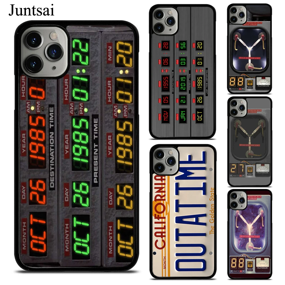 Back to the Future Flux Capacitor Phone Case For iPhone 13 11 12 Pro Max mini XS Max XR X SE 2020 6S 7 8 Plus Back Cover