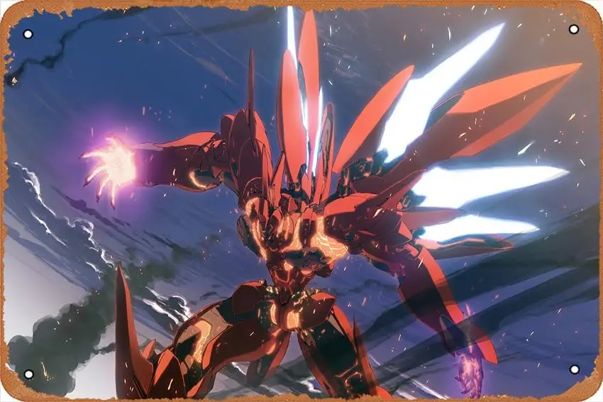 XENOGEARS GAME - Placa de metal retro con logo - Póster artístico retro