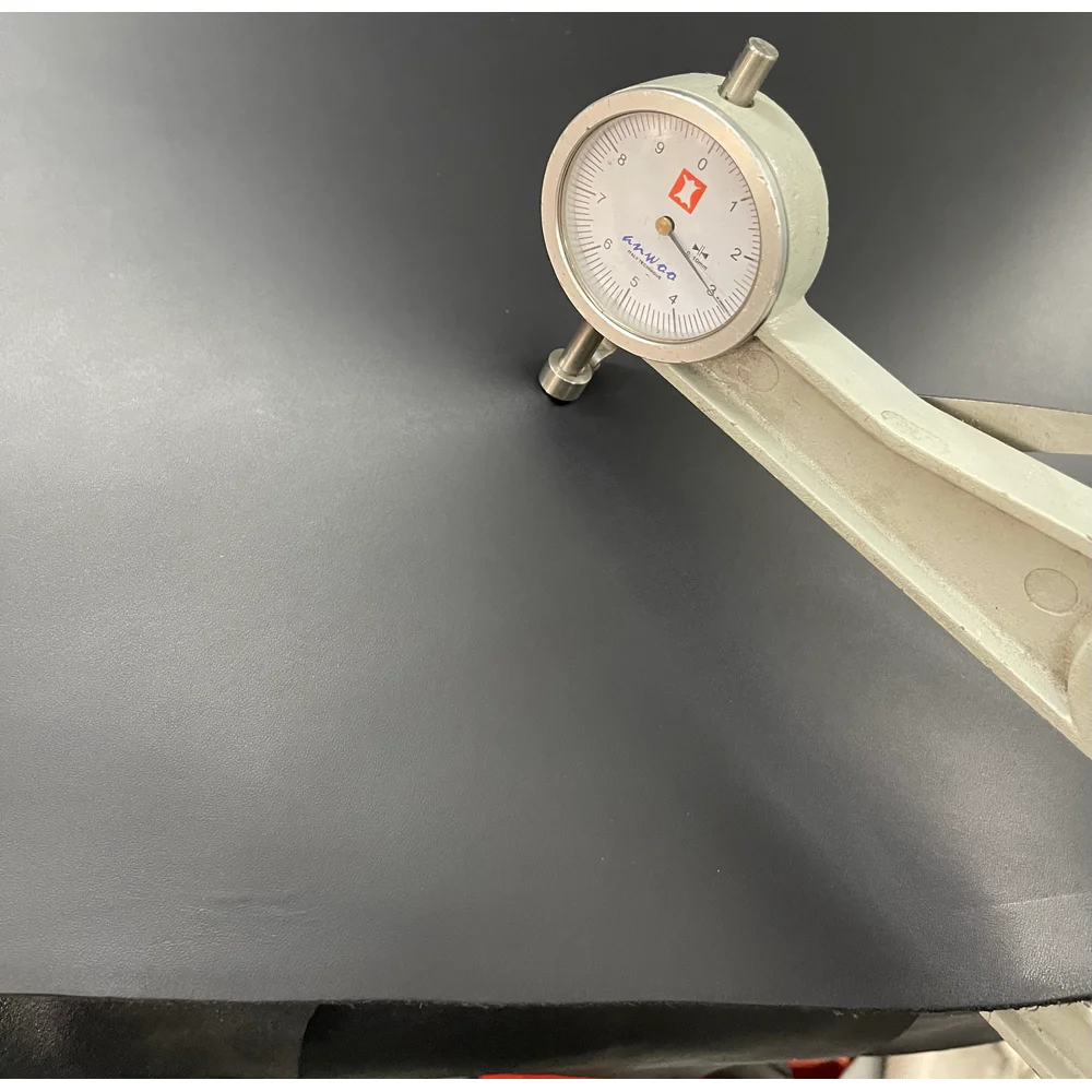 

High-Value Italian Imported Black Veg-Tanned Cowhide Backpack Leather 3.0mm 17SF. Premium Quality