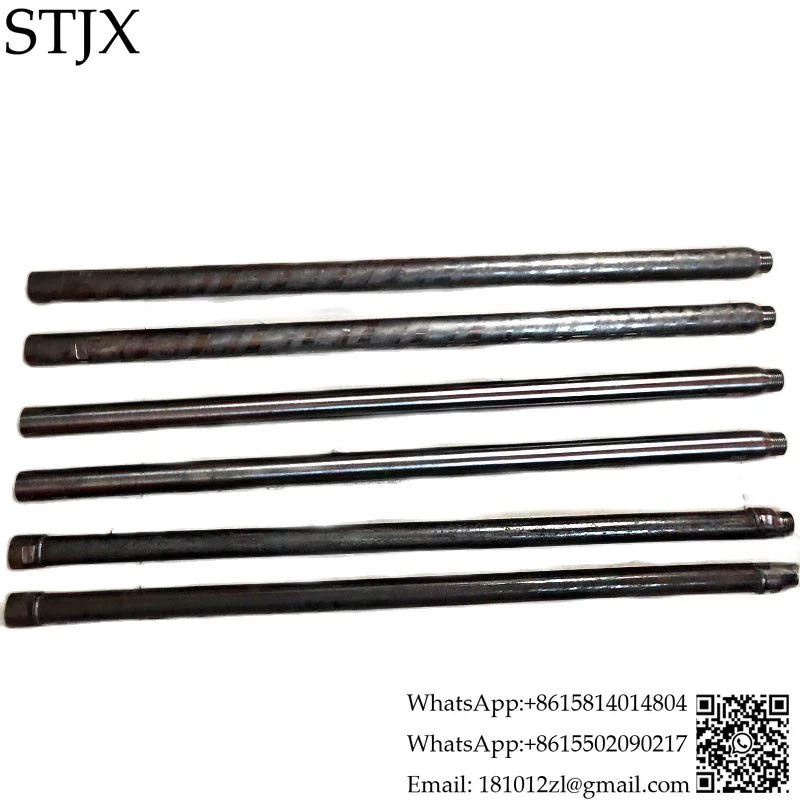 Water drill connection rod water drill tap water pipelay machine water drill bit extension rod 1 meter thickened soil drill bit