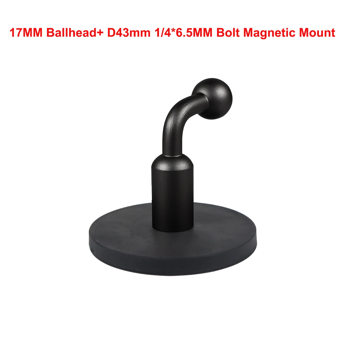 17mm/17,5mm Kugelkopf Adapter für Telefon Halterung Halter 1/4 Gewinde + D88 D66 D43 Magnet Basis Gummi überzogen 1/4 Schraube Loch Für Telefon – Detail 21