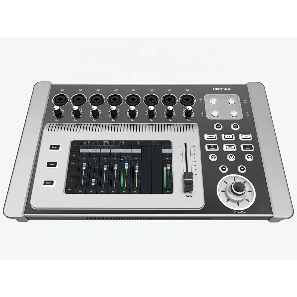 

Digital Portable 16 channel mixer