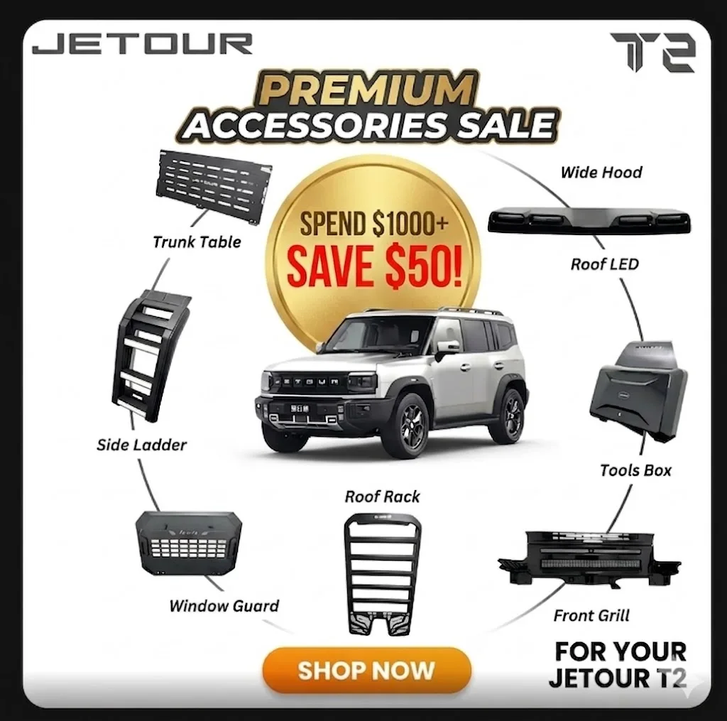 New Arrival Body Kit for Jetour T2 Traveler Retrofit Defender Body Kit Front Bumper Hood Rear Bumper Side Skirts Spoiler