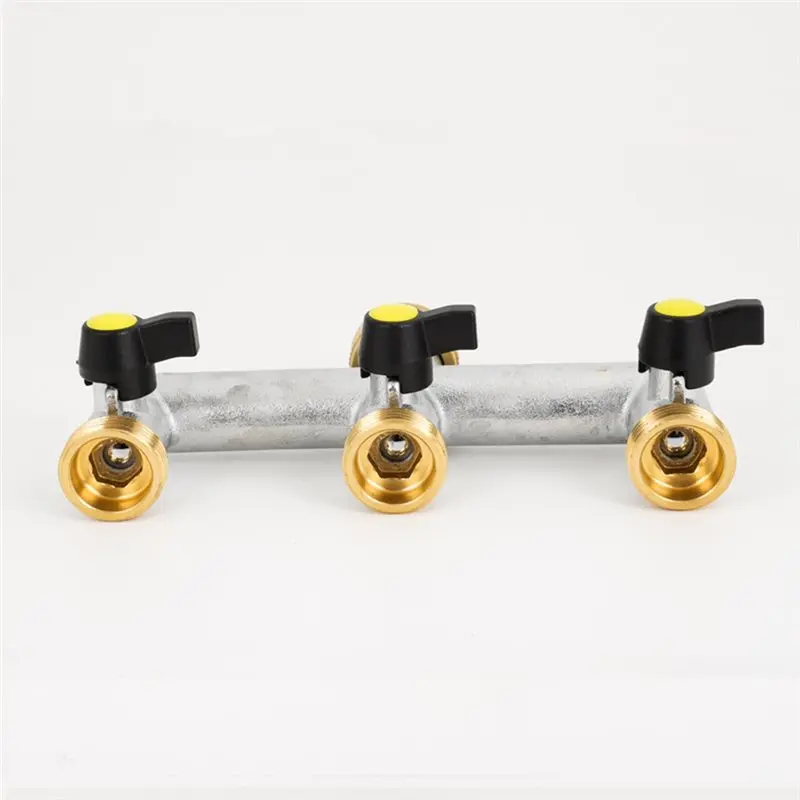 Outdoor Faucet Water Spigot Splitter, Garden Hose Splitter,3/4