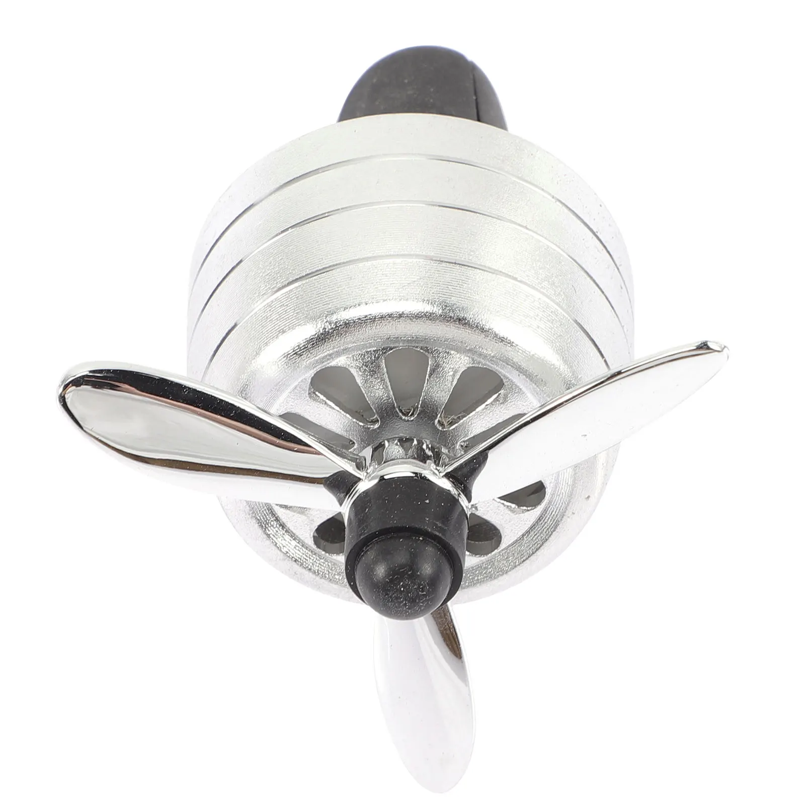 

Aluminum Alloy Aromatherapy Fan Propeller Shape Air Outlet Perfume Pendant Diffuser Creative Accessory Car Fragrance Diffuser