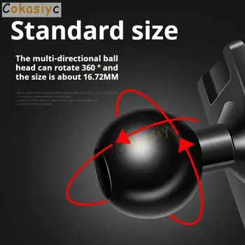 適用於Audi A4B8 A5 2009 2010 2011 2012-2016 的車用手機支架專用固定支架底座無線充電內裝配件 8 最佳銷售 奧迪A5手機支架 - №4