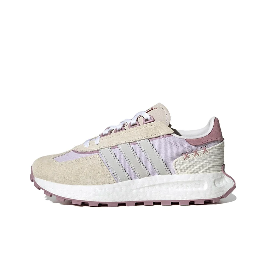 Adidas Originals Retropy E5 Casual Shoes Women's Low Top Beige/Light Purple/Deep Pink/Light Gray IE1926