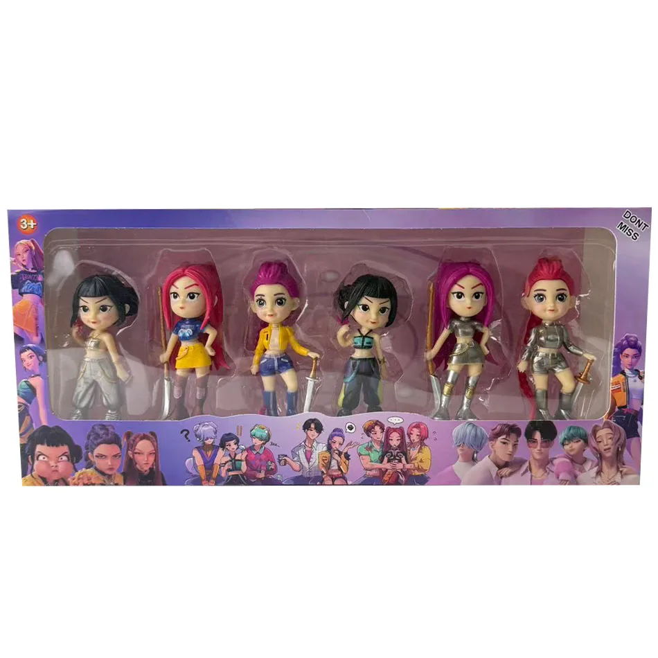 Demon Hunters-figura de Anime Kpop, modelo de juguete de dibujos animados, periféricos para juegos, decoración de escritorio, colección de figuras, modelo de juguete para regalos de chico