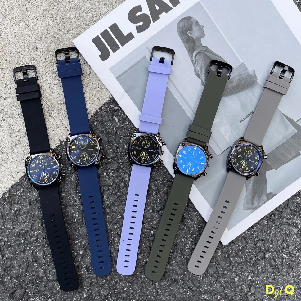 

Женские квадратные деловые часы с цифровой шкалой, модные кварцевые часы из искусственной кожи с ремнем для женщин, relojes para mujer часы женские