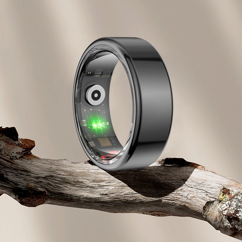 

R02 Smart Ring Health Tracker 5.0 Bluetooth-Compatible Fitness Tracker Ring Multi-sport Modes Wearable for Android for IOS