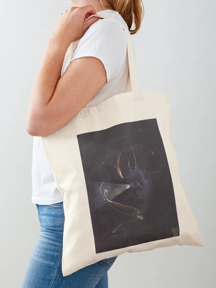 Bathysphaera intacta and Bathysphere Tote Bag Fabric bag university shopper bag tote men