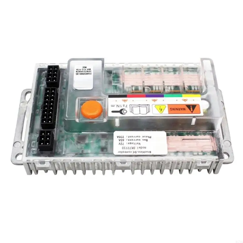 Programmable Electric Vehicle Brushless Motor Controller 72V Electric Bike Brushless Motor Controller 65A 1800W D7YA