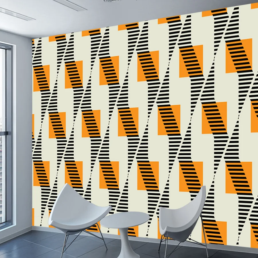 20+ Geometric Frame Line Self Adhesive Photo Wallpaper for Living Room Home Decor Office Bed Abstract Renovation Wall Art Mural