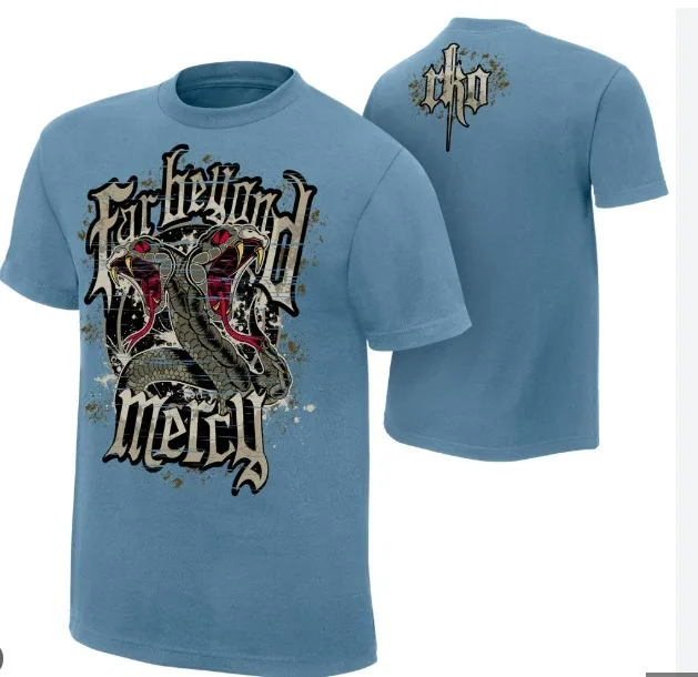 Randy Orton Merch Tee Unisex T-shirt Men Short Sleeve Tee Tops Clothes Causal Female Y2K Tops