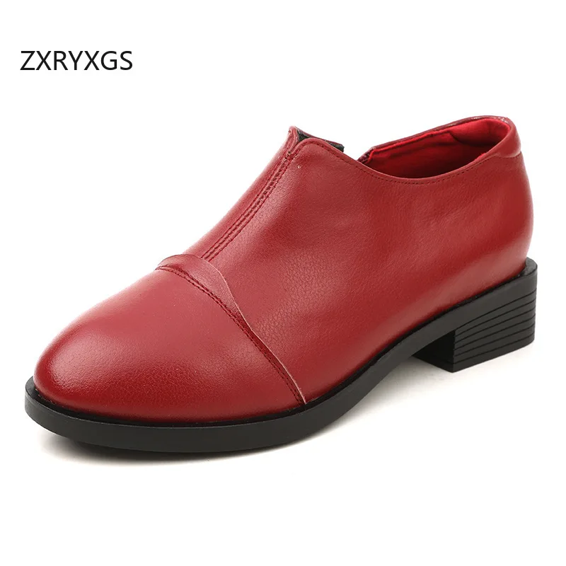 zxryxgs-classic-retro-top-cowhide-genuine-leather-shoes-thick-middle-heels-2026-autumn-round-toe-women-fashion-shoes-large-size