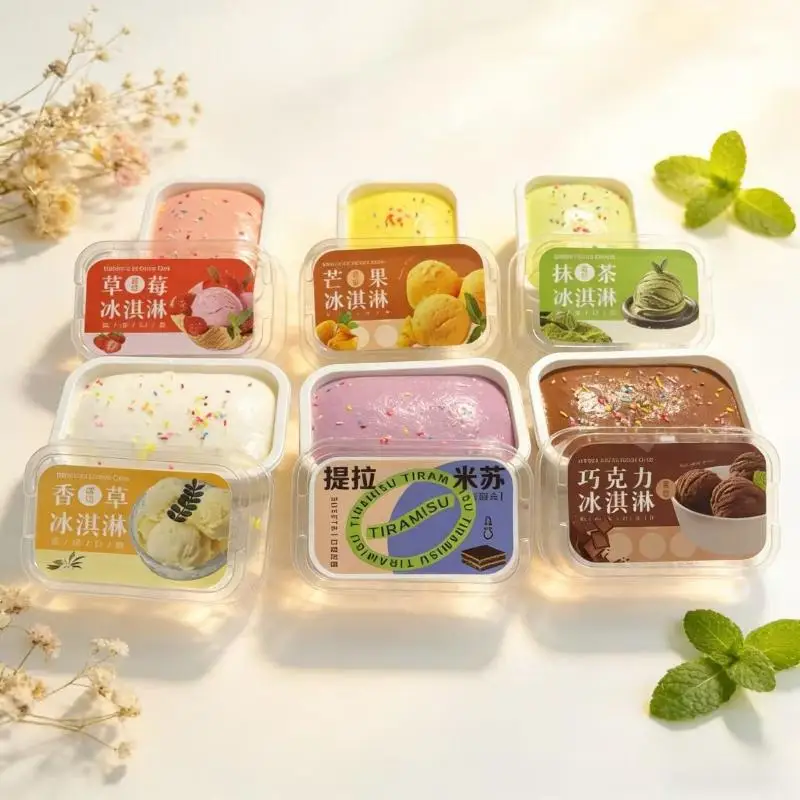 Stress Relief Fidget Toy with Simulated Ice Cream Cake Design for Slow Rebound and Relaxing