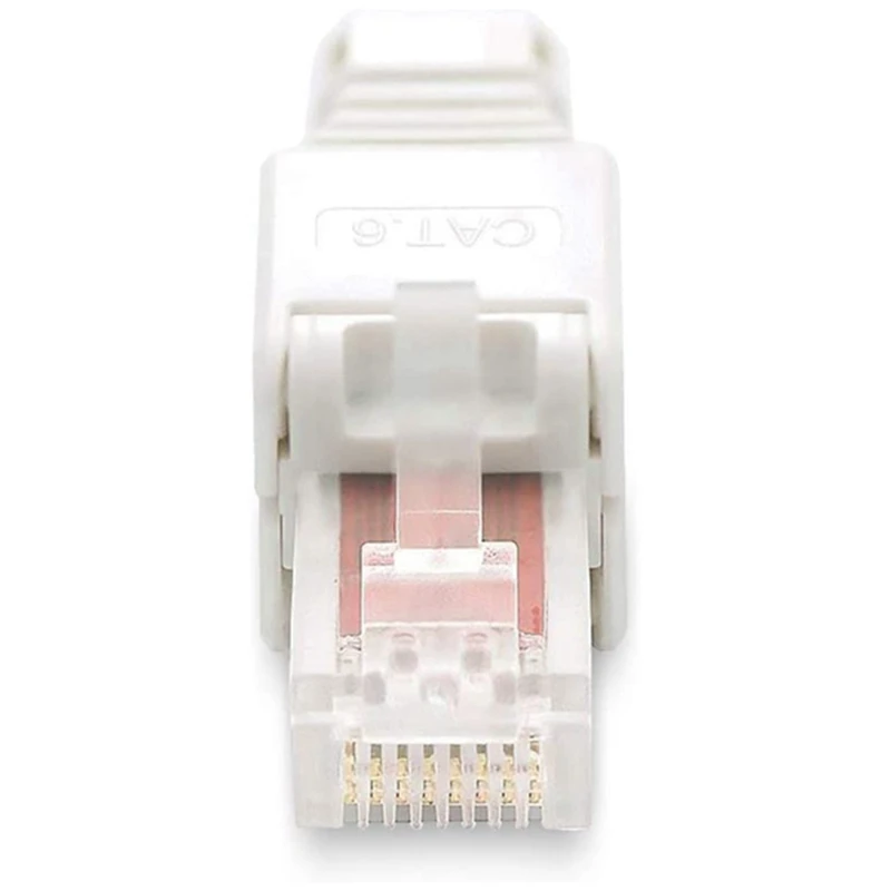 20 X Network Plug Tool-Free RJ45 CAT6 LAN UTP Cable Plug Without Tools CAT5 CAT7 Installation Cable Patch Cable Tool