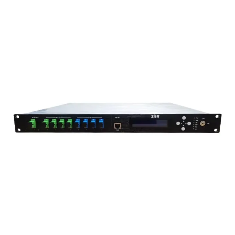 EDFA2200 4/8/16 port gpon olt for triple play service with EDFA/WDM and TV transmitter in stock