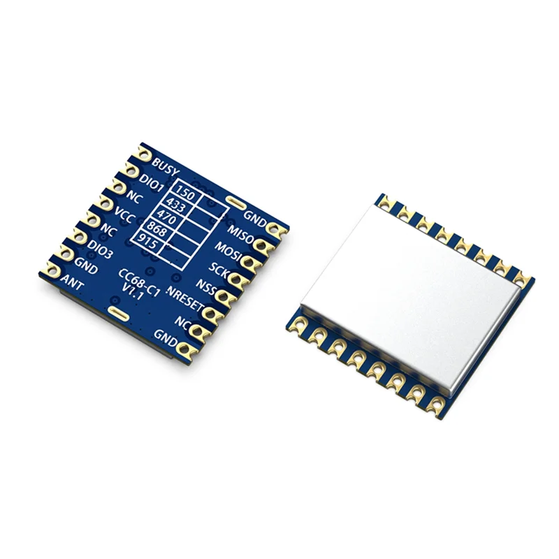 AED6-CC68-C1 433Mhz LLCC68 Lora Module 160Mw 5KM Full Instead Of LORA1262/LORA1268