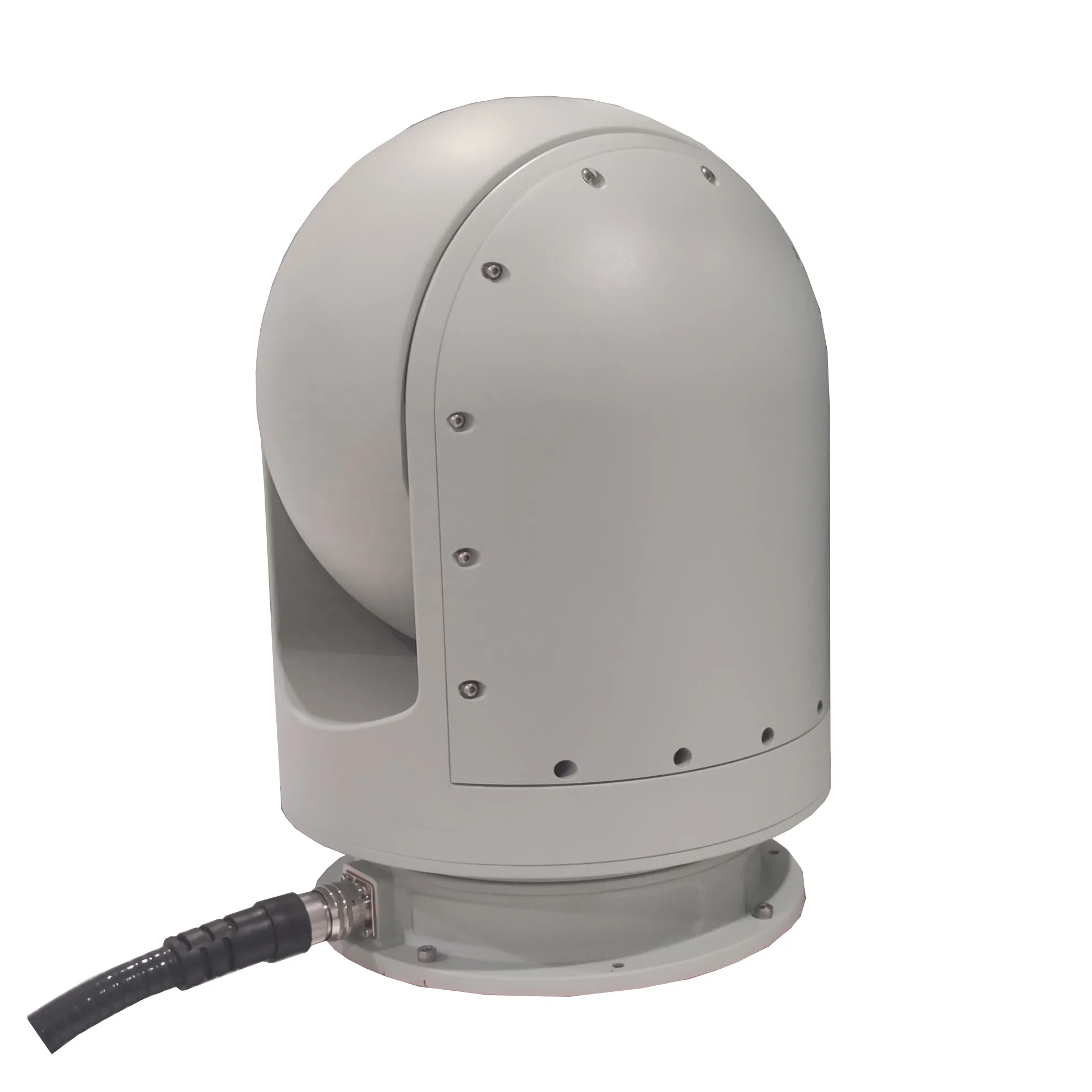 Picture 3: HD PTZ Security Long Range Dual-sensor Anti Terrorist 2-axis Ship Gyroscope Marine Ptz Camera