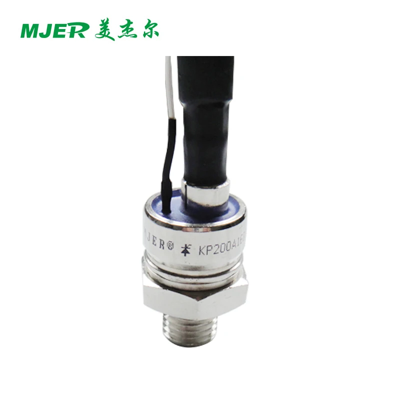 China Supplier MJER Stud Thyristor Diode KP200A1600V Phase Control Thyristor KP200A with Wire