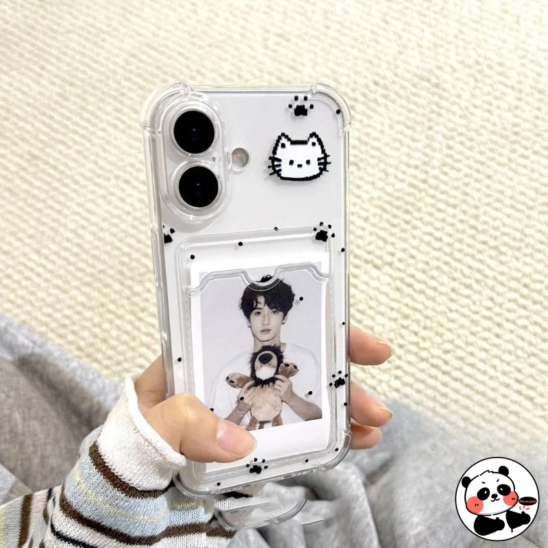Cute Cat Phone Case For Samsung Galaxy A23 M23 A03 Core A03S A30 A20 M10S A22 M22 F22 M32 M40S A21S Four-corners Soft Cover