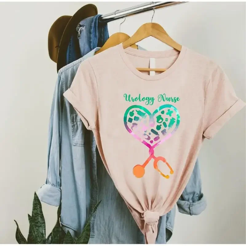 Urology Nurse T Shirt Heart Stethoscope Appreciation Week Nursing Grad