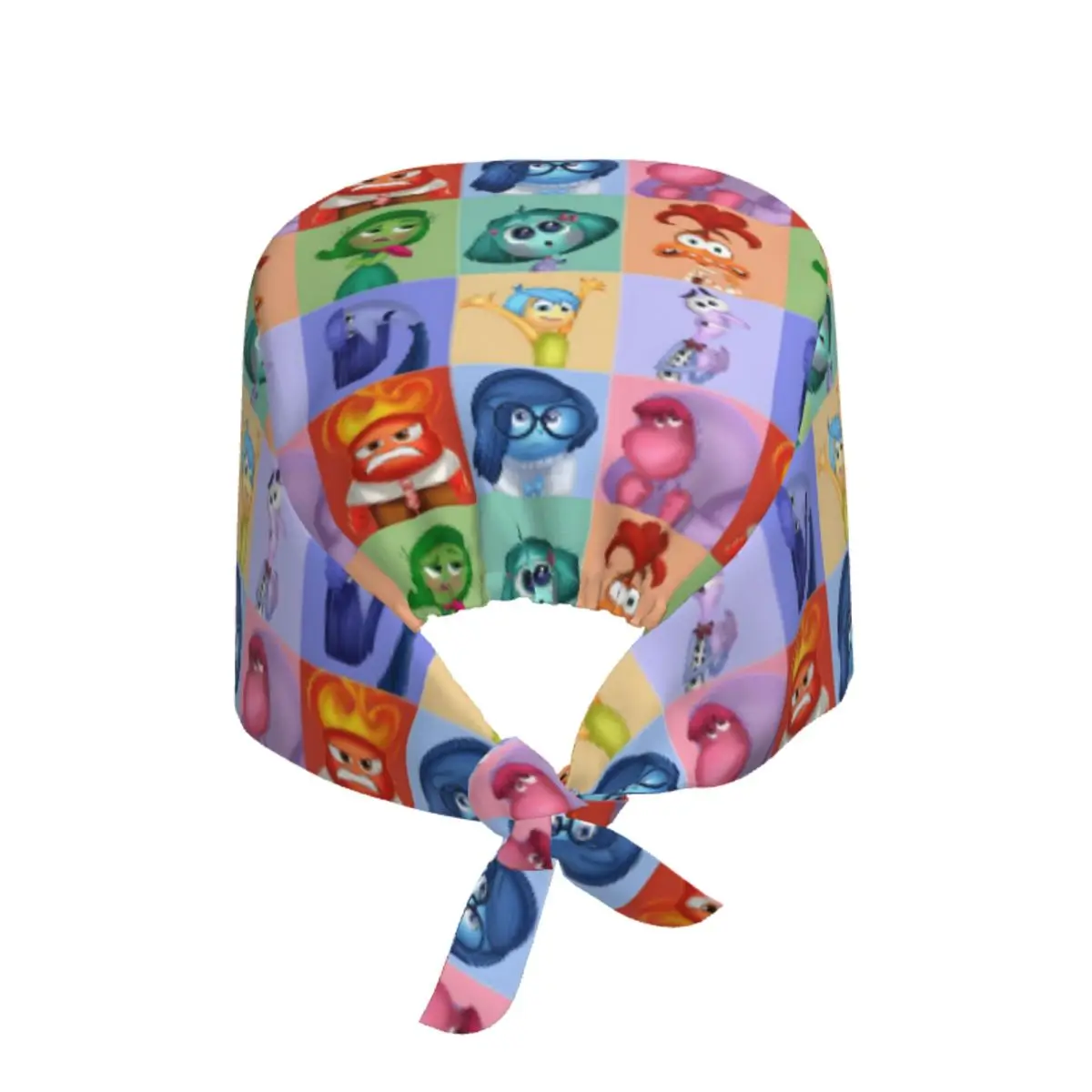 Custom Inside Out Cartoon Medical Staff Scrubs Hat Women Men Funny Anime Doctor Nursing Surgical Cap Scrub Caps