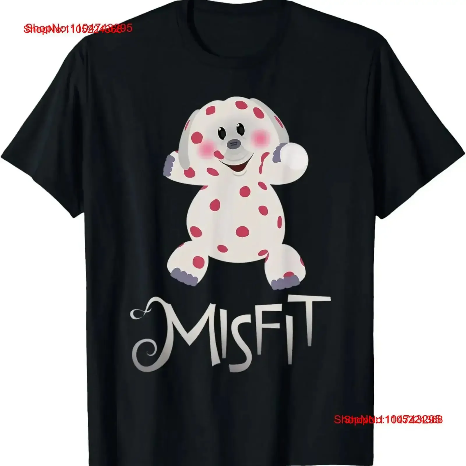 Misfit Spotted Elephant Rudolph Red Retro Nosed Christma T Shirt vintage Washed Casual Breathable Stretched homme  vintage