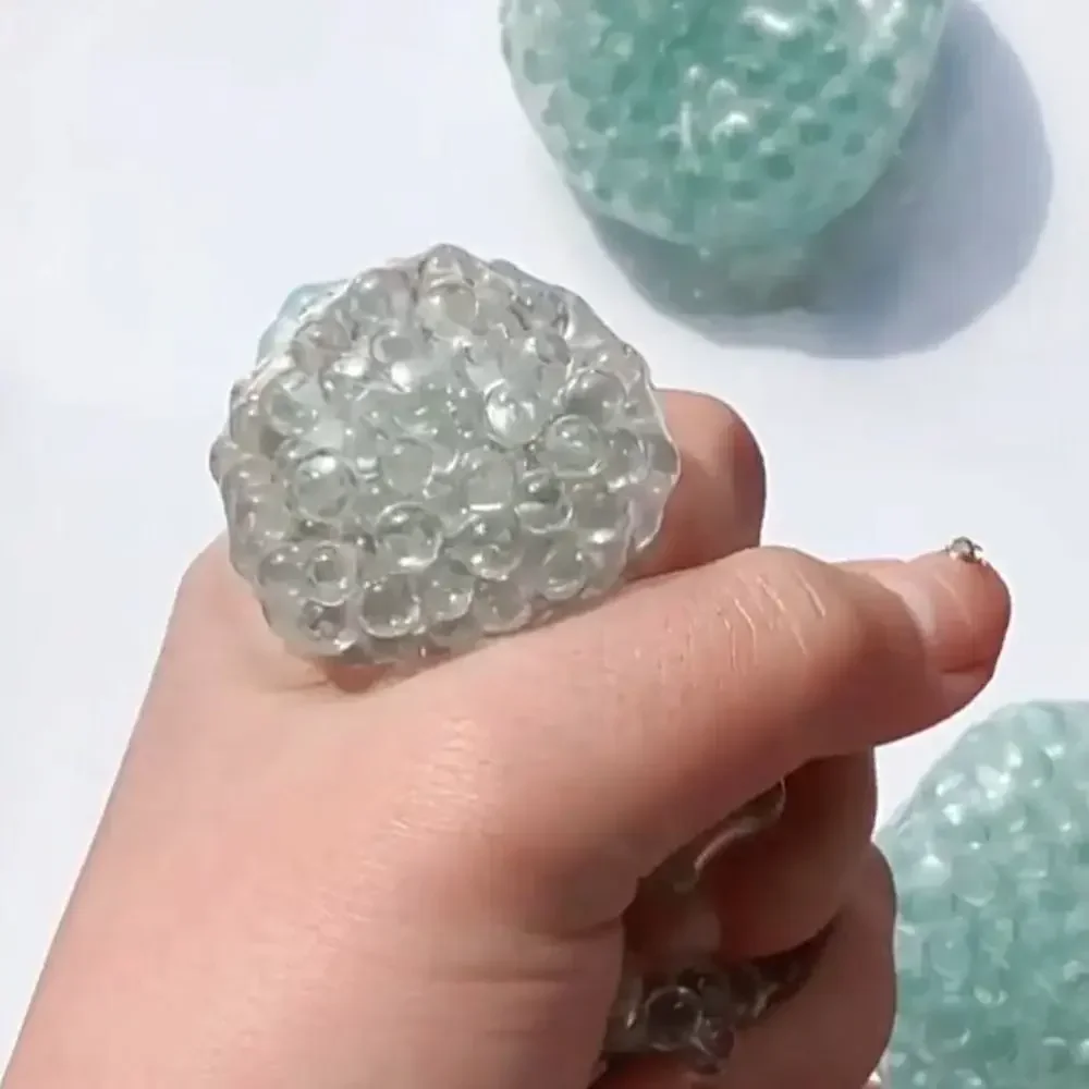 Squishy Balls Eisperlen Stressabbau-Spielzeug Superweiches sensorisches Zappelspielzeug für Kinder Erwachsene Angst Entspannung Squeeze Geschenk
