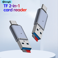 Elough USB 3.0 Card Reader SD TF Card Reader USB C adaptador usb a tipo c High Speed Cardreader For Phone Accessories