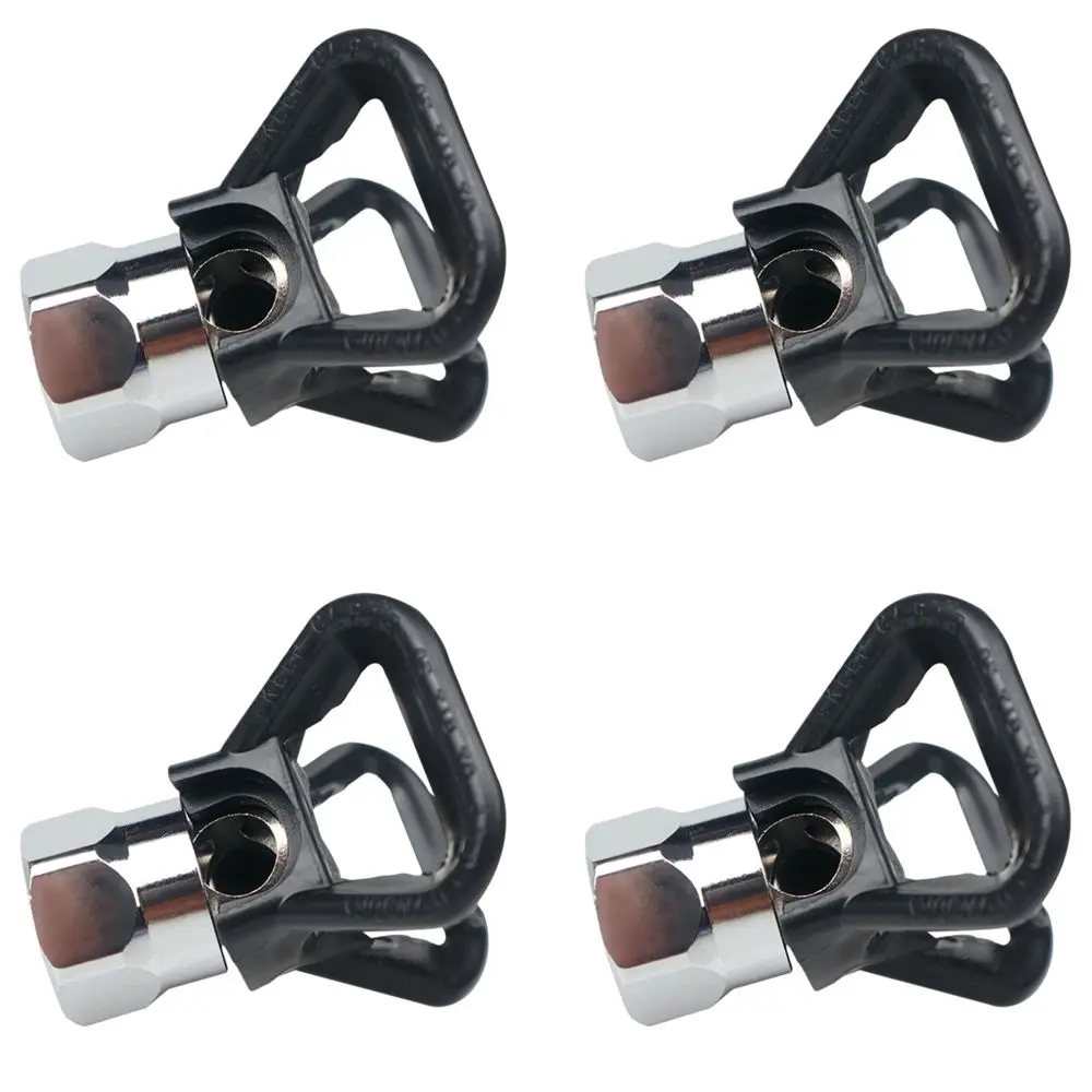 4 Pcs 4 Pcs Metal Nozzle Holder Operation Smooth Nozzle Guard Black Easy To Use Sprayer Accessory Water Paint