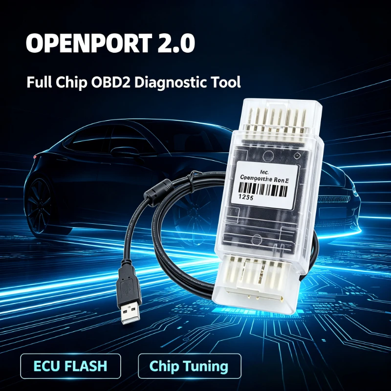 Openport 2.0 Vollchip-Version ECU-Programmierkabel J2534 PassThru-Schnittstelle OBD2 Auto-Code-Scanner für Mercedes-Benz Chip-Tuning
