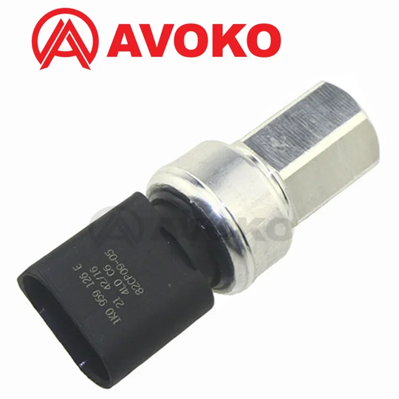 Air Conditioning A/C Pressure Switch Sensor For VOLKSWAGEN JETTA GOLF BEETLE PASSAT TIGUAN EUROVAN ROUTAN 1.9L 2.0L 2.8L 3.8L