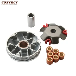 Racing Variator Kit 8g Roller Set For GY6 50cc 139QMA 139QMB 4T Scooter Parts