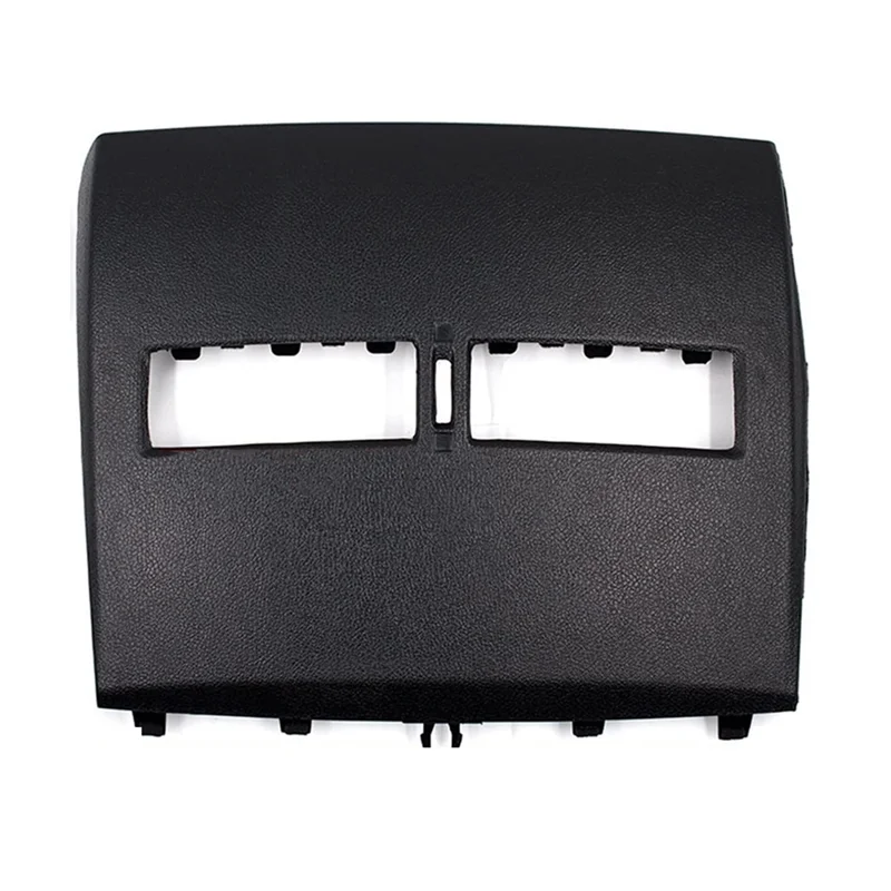 Car Front LHD Dashboard Middle Air Conditioner Outlet Vents Cover 68414-ED50 for Nissan Tiida 2005-2011 - Black