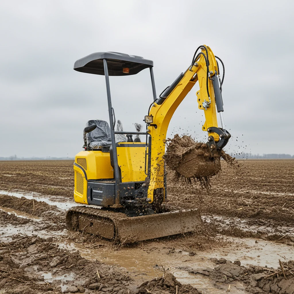 

1.8Ton Mini Crawler Excavator With Ergonomic Cab Hydraulic Small Digger EPA Euro5 For Construction Landscaping Project