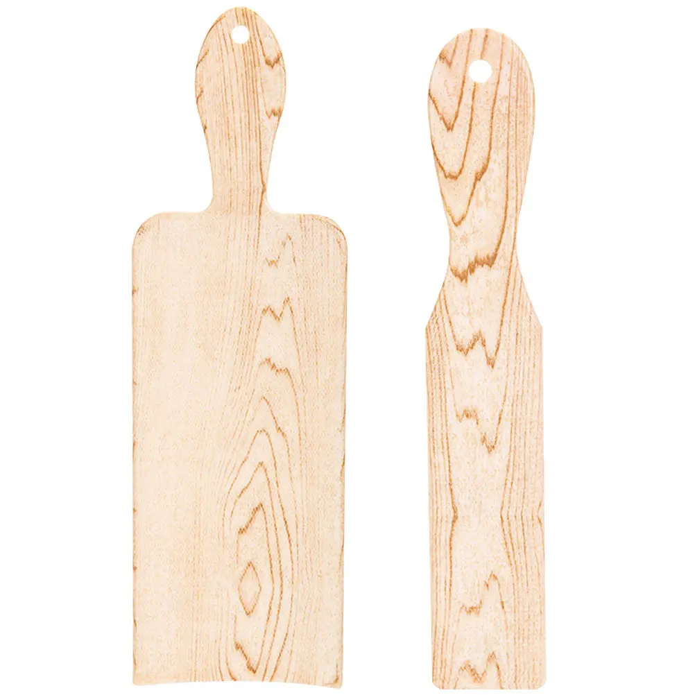 

2Pcs Hair Coloring Paddle Sturdy Dyeing Board for Sectioning Strands Salon-Grade Highlighting Styling Accessory